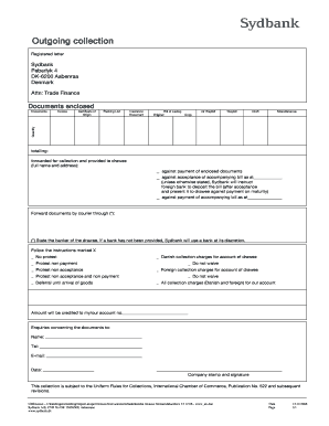 International Collection Letter