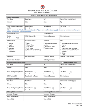 New Patient Registration Form