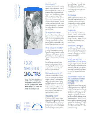 Clinical Trial Informed Consent Form