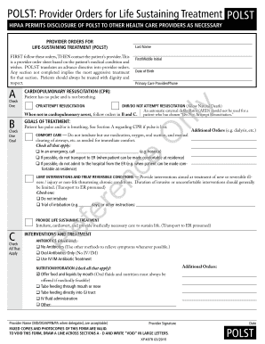 POLST Form