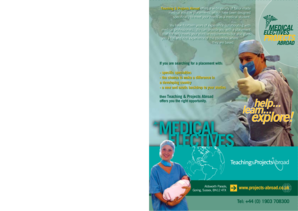 Medical Elective Placement Application