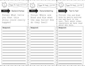 Get the Egg Reading Worksheet