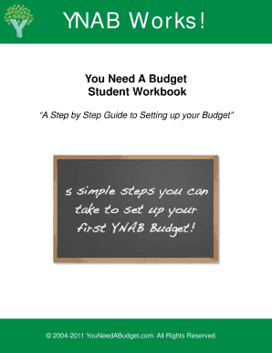 YNAB Student Workbook
