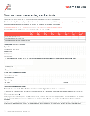 Request and Acceptance of Quotation