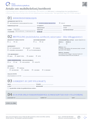 Agreement for Mobile Phone/Tablet