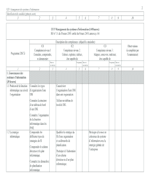 Diplôme Supérieur de Comptabilité et de Gestion UE5 Management des systèmes d’information