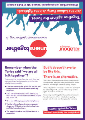 Labour Party Membership Application Form