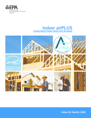 Indoor airPLUS Construction Specifications