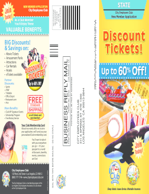 City Employees Club Membership Application