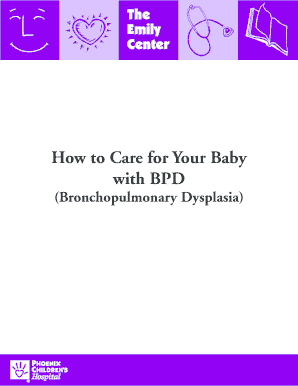 Baby Care Guide for Bronchopulmonary Dysplasia