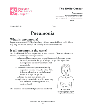 Pneumonia Diagnosis and Treatment Guide
