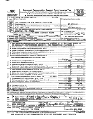 Form 990 Return of Organization Exempt From Income Tax
