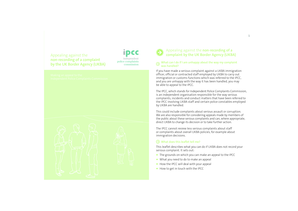 UKBA Complaint Appeal Form