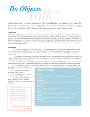 Artifact Loan Agreement Form
