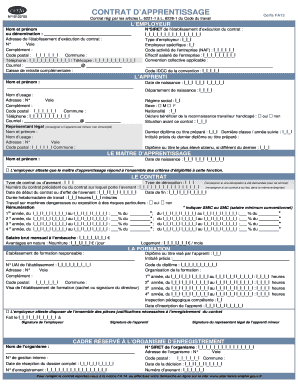 Contrat d’apprentissage