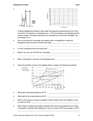 Science Worksheet for KS3 Unit 2