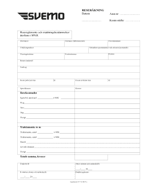 Travel Expense Report