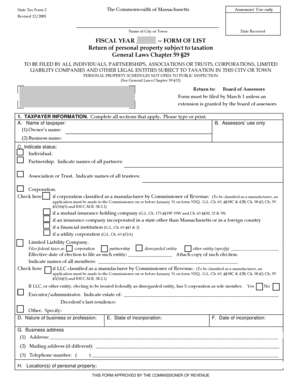 Massachusetts State Tax Form 2