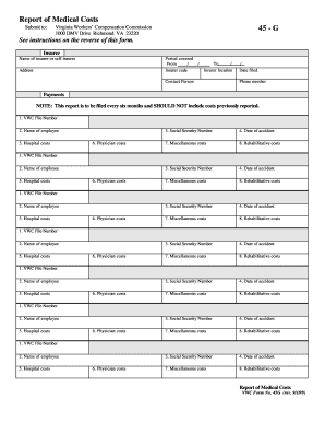 Virginia Workers' Compensation Medical Costs Report