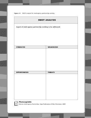 Multi-Agency Partnership Working Template