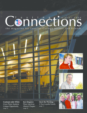 Loyalist College Alumni Card Application