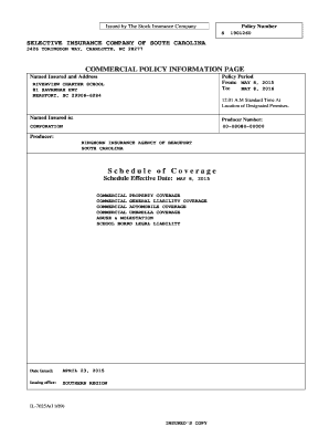 Terrorism Insurance Coverage Offer and Rejection Form