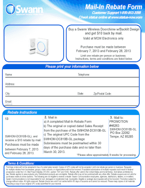 Check Rebate Status >> Fillable Online Mailin Rebate Form Customer Support 18009533098 Check Rebate Status >> Fillable Online Mailin Rebate Form Customer Support 18009533098