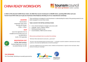 China Ready Workshops Registration Form