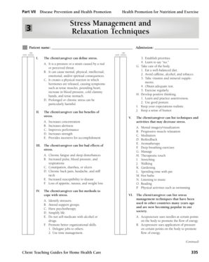 Health Promotion for Nutrition and Exercise