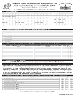 HIPAA Authorization Form
