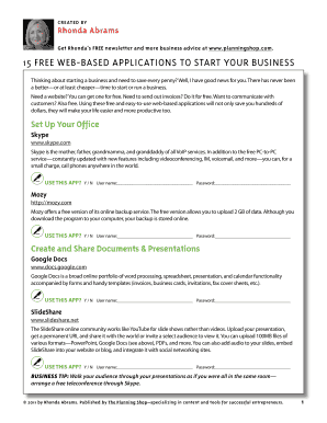 Free Web-Based Business Applications Guide