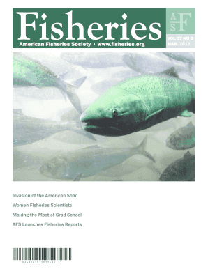 American Fisheries Society Membership Application