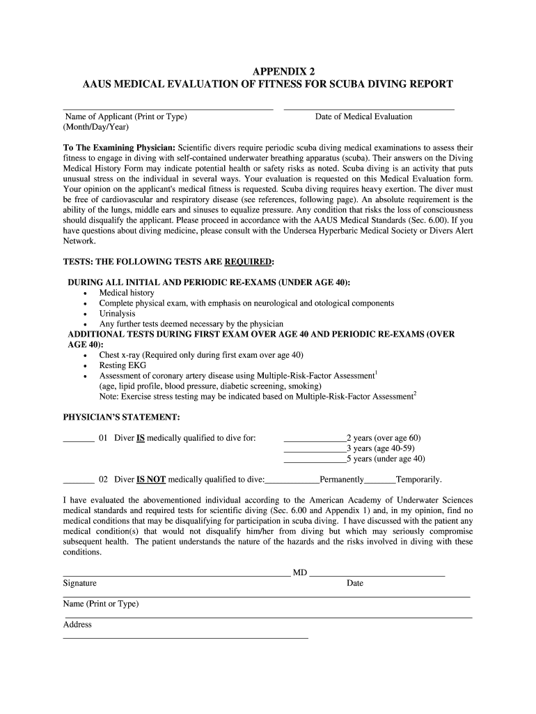 Fillable Online Medical Fitness Report Fax Email Print pdfFiller