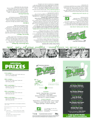 Bowl for Kids' Sake Pledge Form