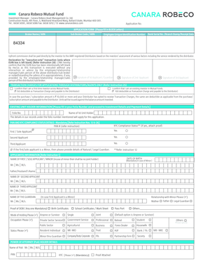 Statement of account - Mode of Holding Please - AU Mutuals Financial Planners Pvt Ltd