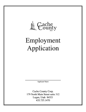 Employment Application Form