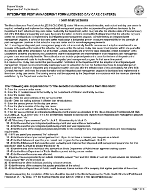 Illinois Integrated Pest Management Form