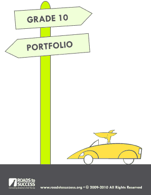 Grade 10 Career Portfolio