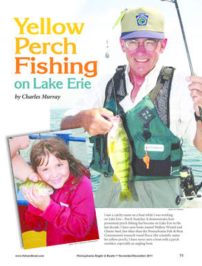 Yellow Perch Fishing on Lake Erie