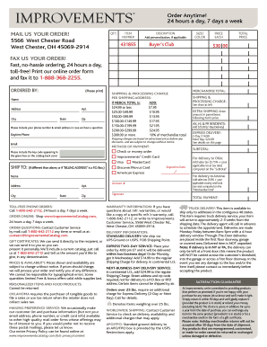 Research paper outline template - Order Form - Improvements Catalog