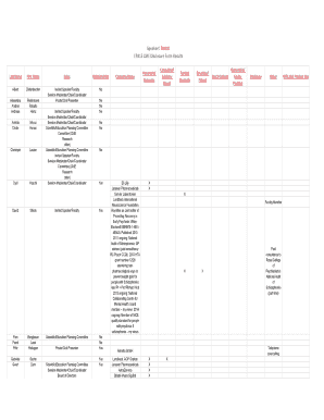 EPA15 CME Disclosure Form