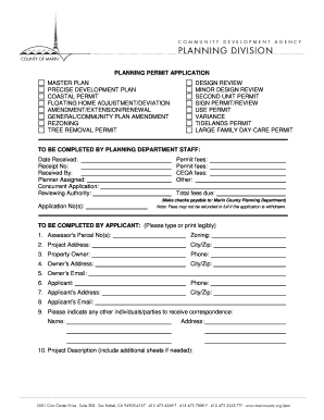 Planning Permit Application