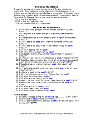 Relationship Reflection Journal