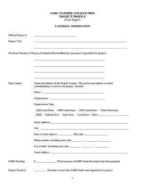 SARE Farmer and Rancher Project Profile