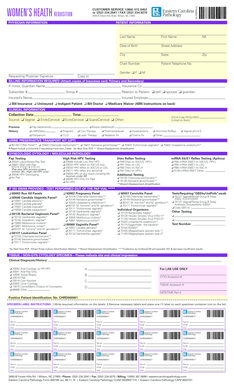 Women's Health Requisition Form