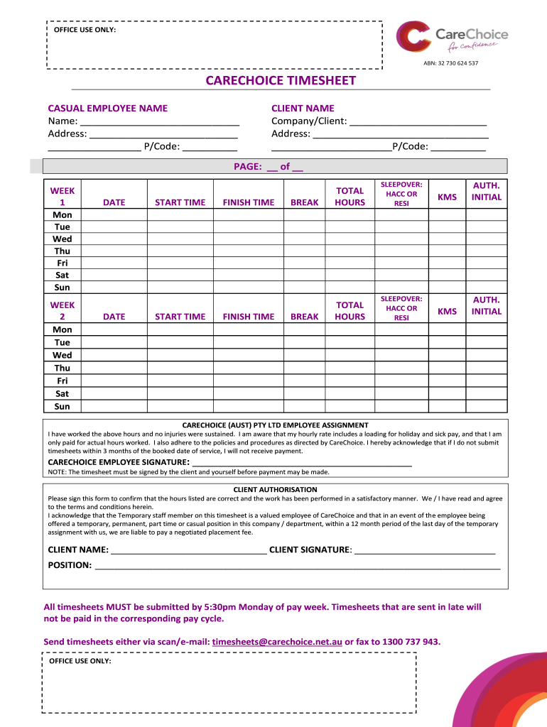 carechoice Preview on Page 1