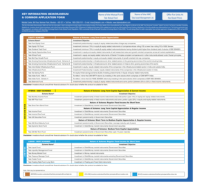 Tata Mutual Fund Application Form