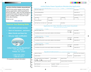 United States Power Squadrons Membership Application