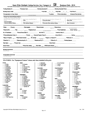Business Listing Form