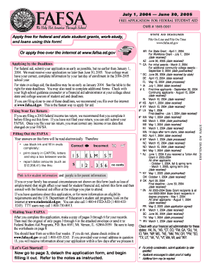 Free Application for Federal Student Aid